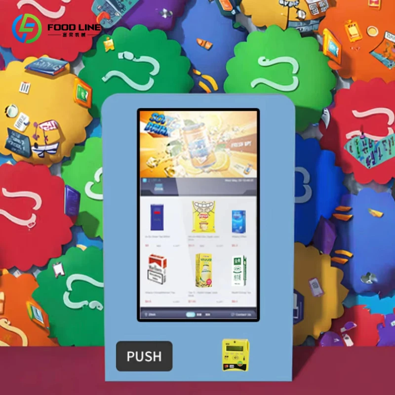 Customized High Stability Adult Vending Machine AI Age Verification Face Scan Automatic Selling Equipment