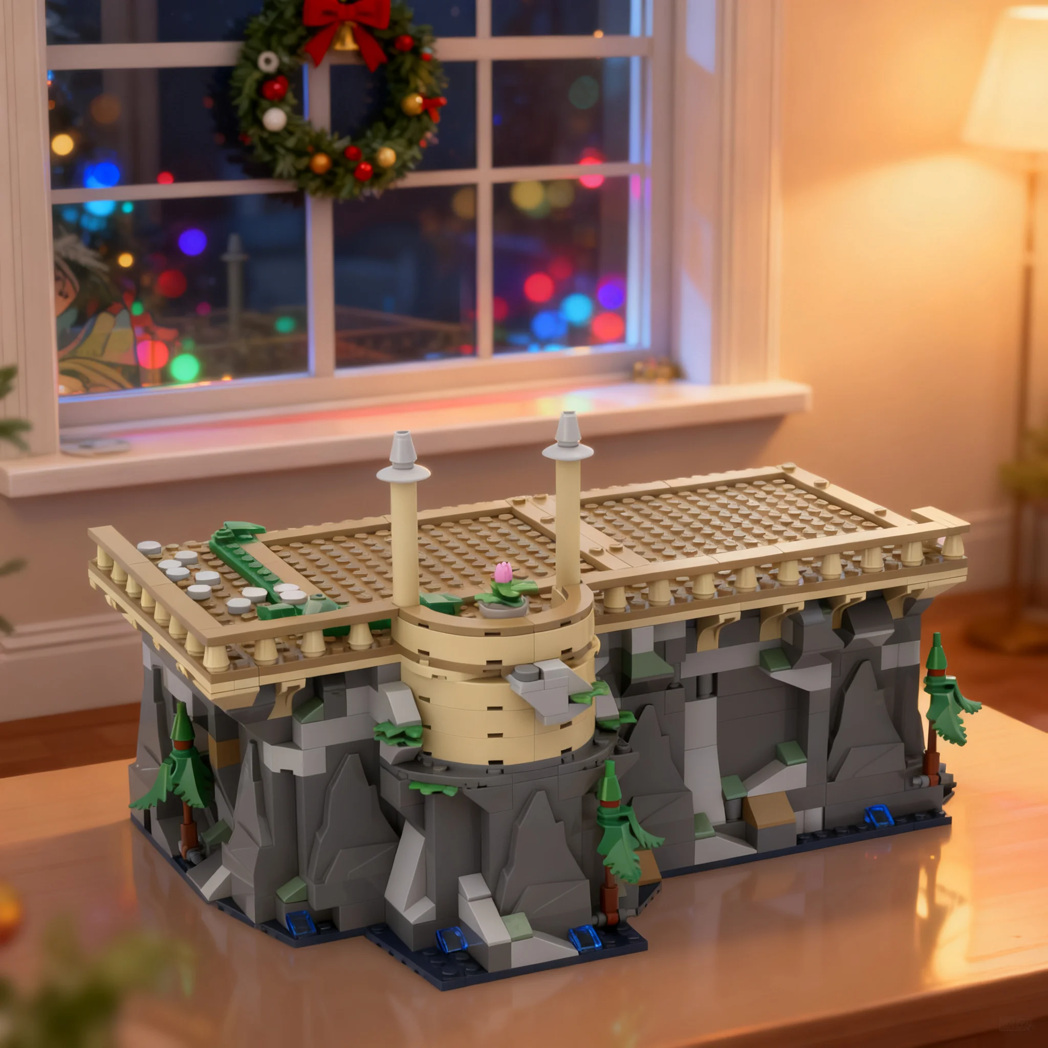 533pcs MOC Magic Castle Herbology Base Harry Model Building Blocks Construction Christmas Gift Toys Assemble Idea Education