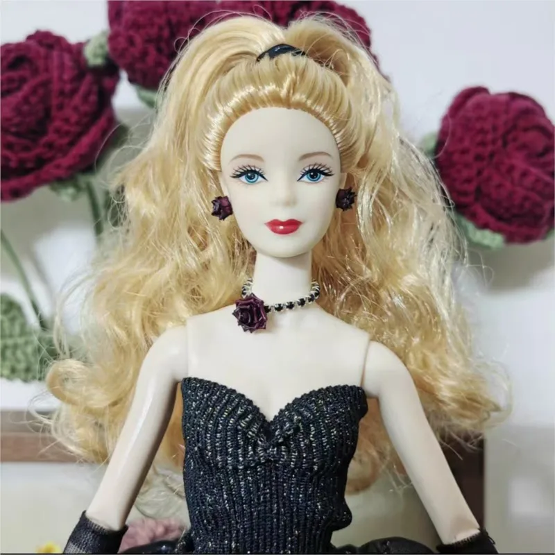 Puppe Halsketten Taille Kette Ohrringe 11,5 Zoll Puppe Luxus Mode Dress Up Zubehör Für FR BJD Puppe Schmuck 30CM 1/6 puppe Spielzeug