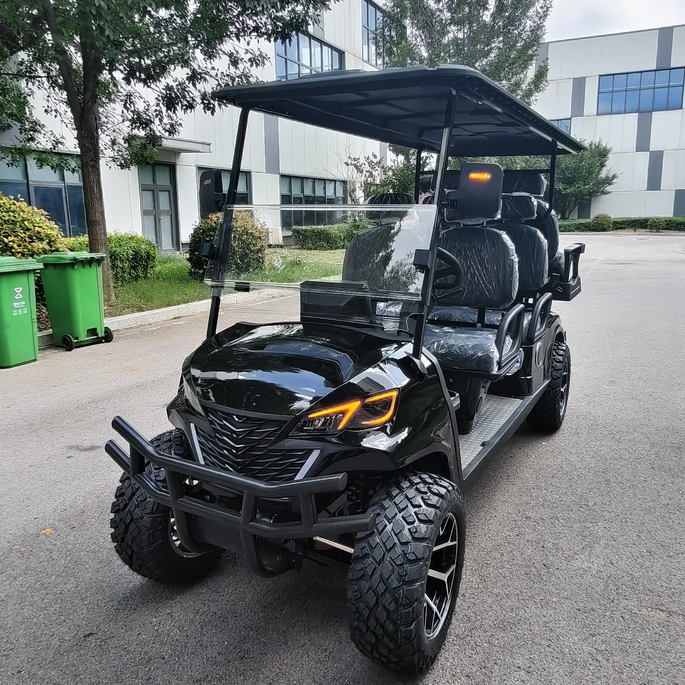 Street Legal Cheap Electric 6 Seater Cheap Prices Golf Car 6 Seats off Road Golf Cart