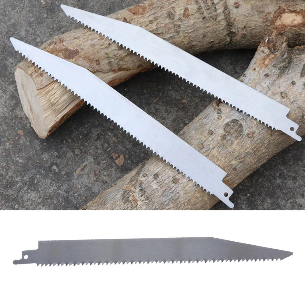 1 buah S1531 pisau gergaji bolak-balik 240mm BIM untuk kayu bambu tulang pipa plastik alat listrik pertukangan aksesoris