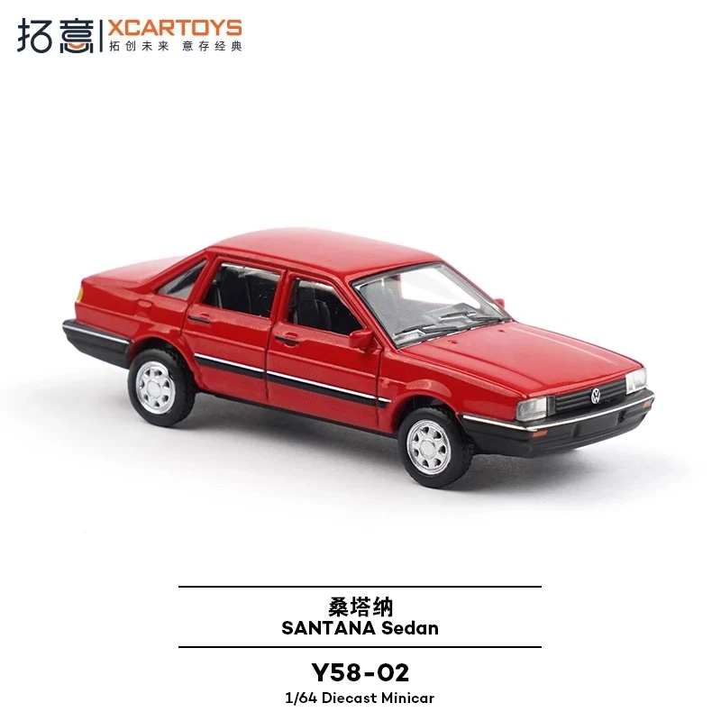 

XCARTOYS 1/64 Three Box Sedan Коллекция украшений, игрушки из сплава, моторный автомобиль, литая под давлением металлическая модель, детский рождественский подарок, игрушки для мальчиков