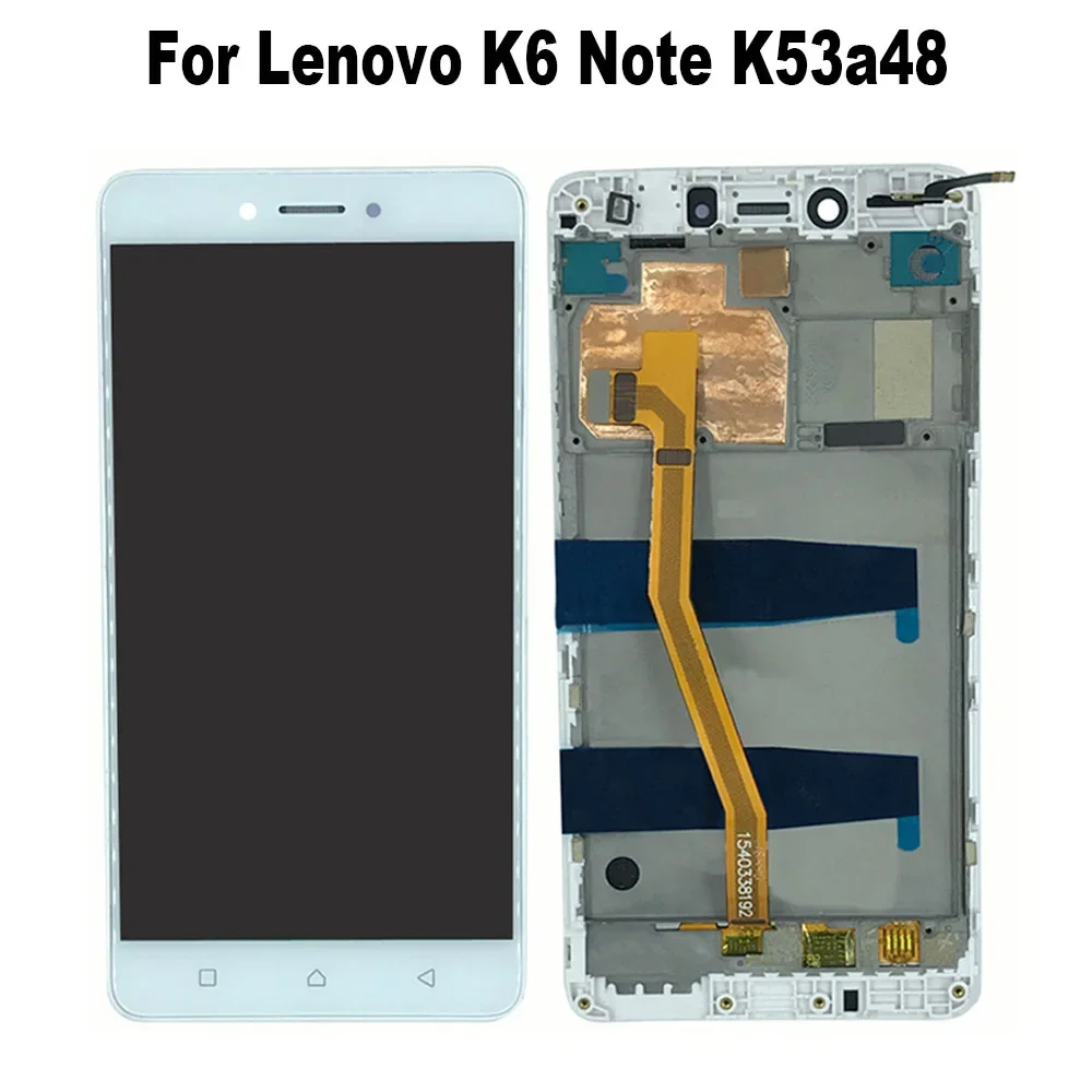 

For Lenovo K6 Note K53a48 LCD Display Touch Screen Digitizer Assembly