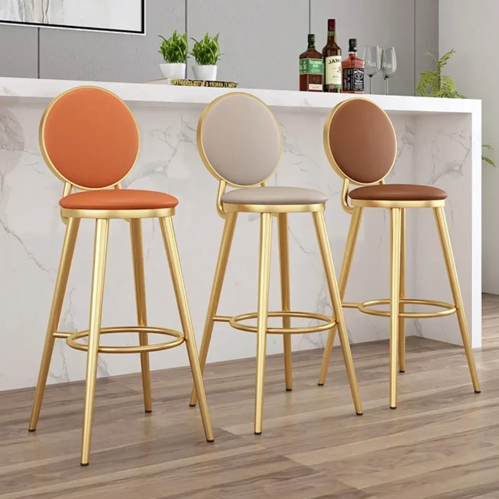 

Lightweight Chair High Kitchen Stools Bar Banks Modern Manicure Comfortable Chairs Luxury Furniture Taburete Alto Design Counter