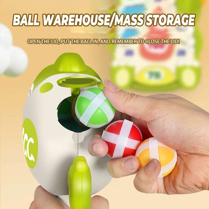 Cartoon Dinosaurier Klebrige Kugel Spielzeug Pistole Indoor Schießen Sport Dart Disc eltern-kind-Interaktion Kinder Pädagogisches Spiel Spielzeug geschenke