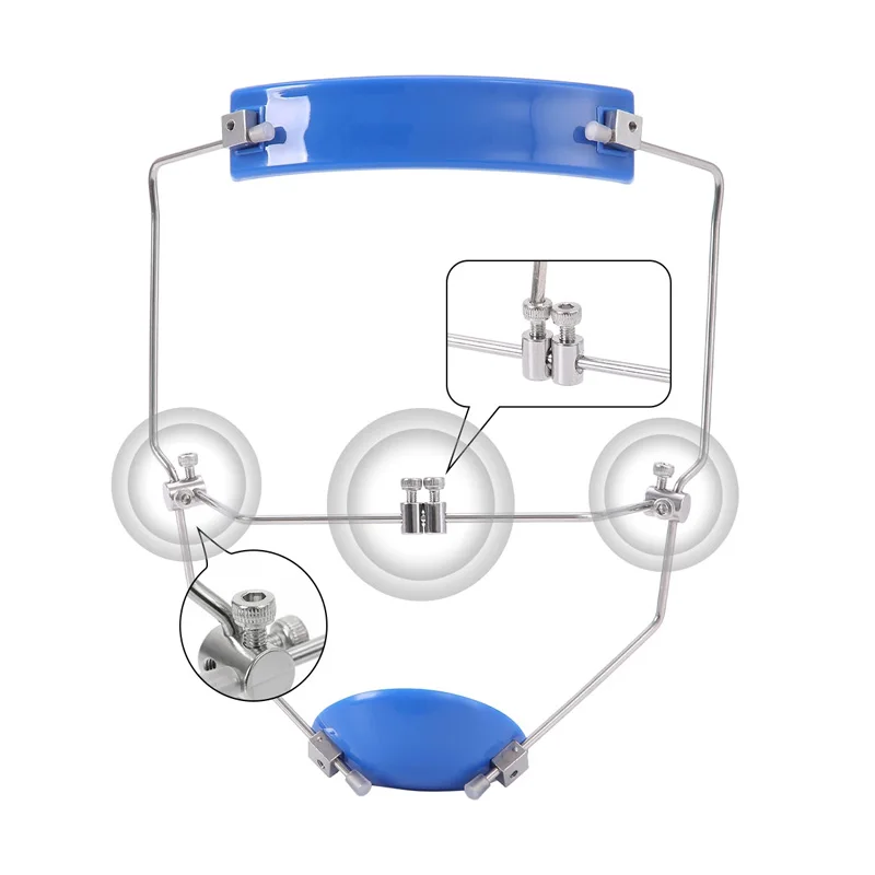 Stomatologiczne ortodontyczne nakrycie głowy maseczka na twarz z podwójną dźwignią regulowana ortodontyczna maska na twarz