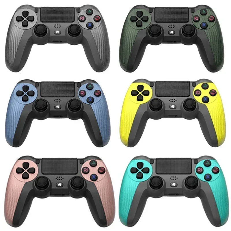 Wireless Bluetooth Gamepad Vibration Game Controller Joystick For PS4/Slim/ Manette PS4 Led Light Gamepad