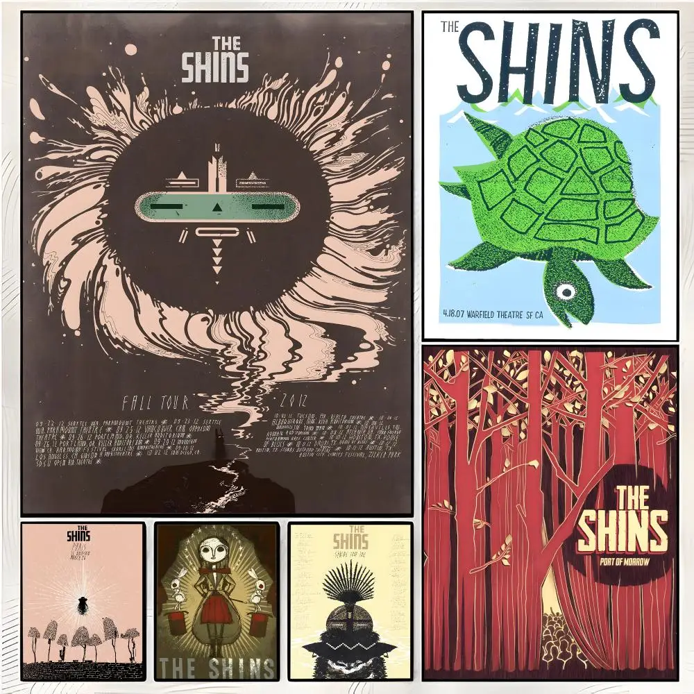 Rock Band The Shins Poster Superior Home Space  Indoor Decorative Art & Home Decor