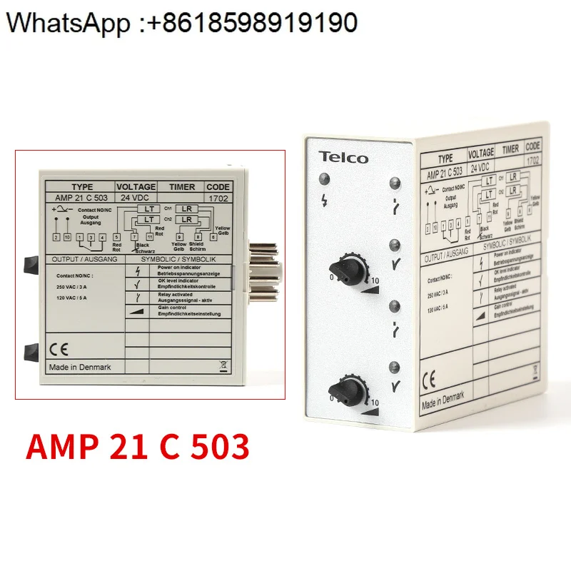 Sensore Riflessione Diffusa TX TP 5 RX TP 5 AMP 21 C500