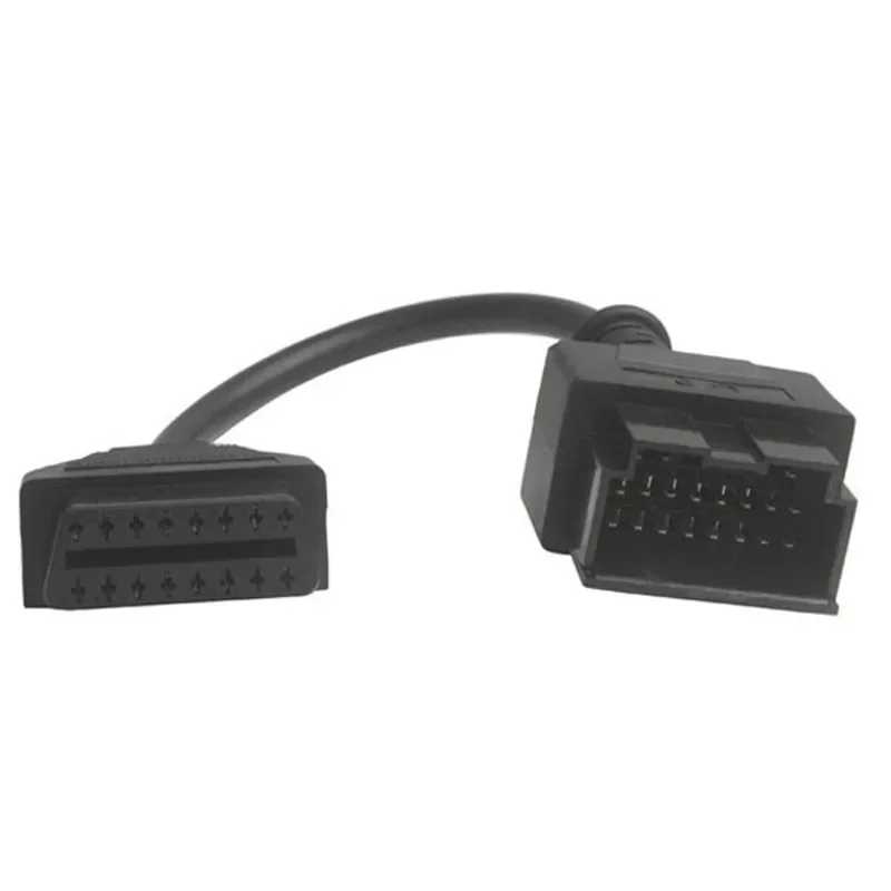 Para KIA 20 pines a 16 pines OBD2 OBD herramienta de diagnóstico escáner lector de código adaptador Cable conector de coche