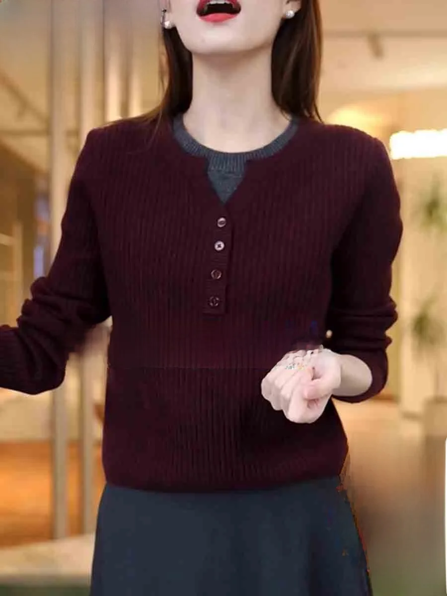 Ankang Red Knitted … - image