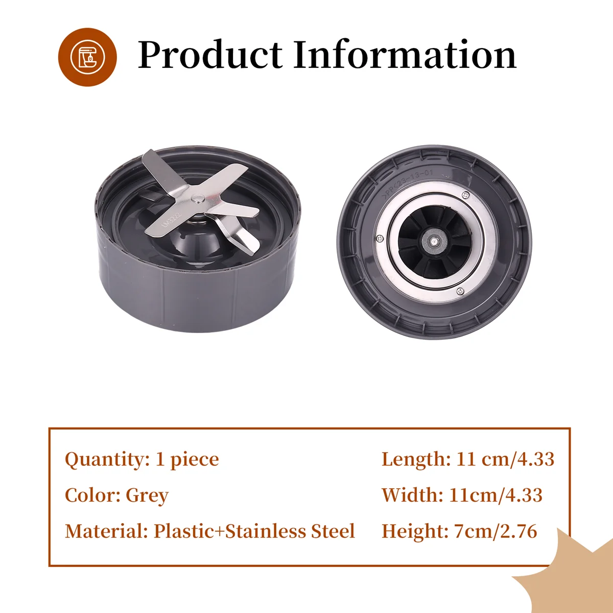 

MSOR Extractor Blade Fit for NutriBullet 600W / Pro 900W Extctor Blade Series for NutriBullet Blender Blade