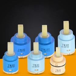 1Pcs 25/30/35/40mm Watersaving Replacement Ceramic Cartridge Kitchen Bathroom Water Mixer Tap Valve Spool Faucet Replace Part