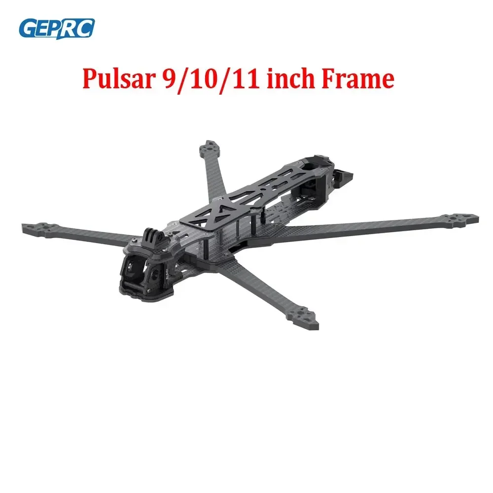 Kit de estrutura de drone GEPRC Pulsar - Base de quadricóptero de alta resistência de 9/10/11 polegadas para FPV Freestyle, drone RC de corrida, acessórios FPV