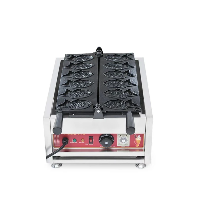 Commercial bream waffle making Breakfast making
