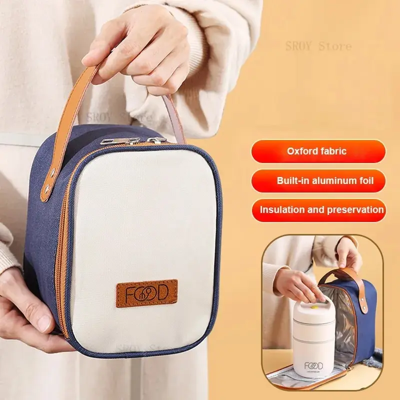 Stainless Steel Vacuum Thermal Lunch Box Insulated Lunch Bag Food Warmer Soup Cup Thermos Containers lunch box for kids tupper