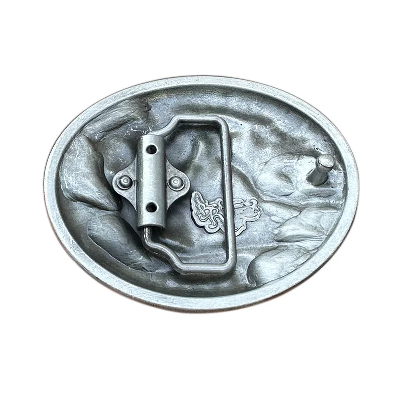 Motorcycle engine engine belt buckle Western style