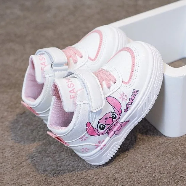 

Новая милая повседневная обувь принцессы с героями мультфильмов, нескользящая спортивная обувь с мягкой подошвой, подарок для девочки, европейский размер 20-31