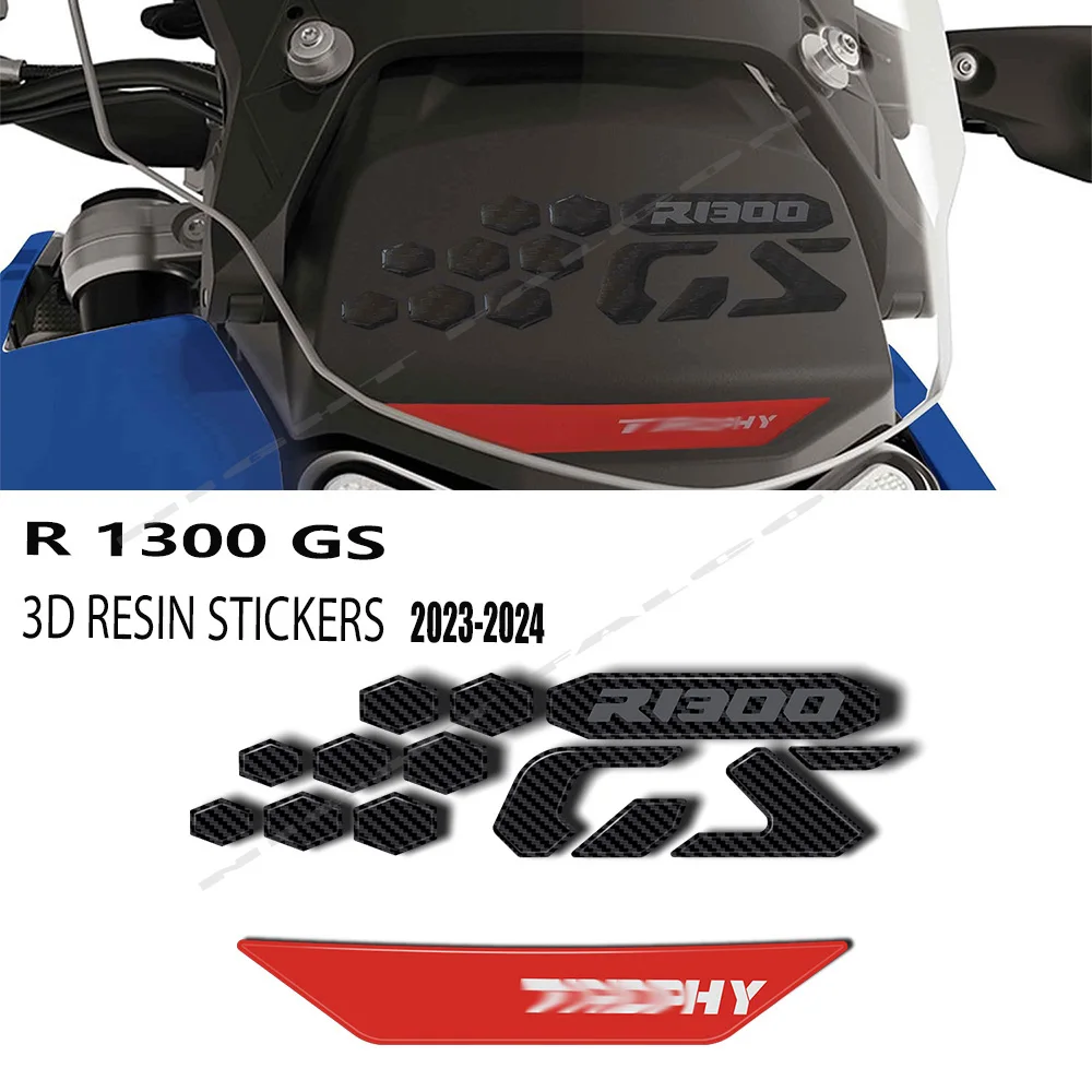 For R1300GS GS 1300 2023 2024 Motorcycle Fairing Under Front Protection 3D Sticker