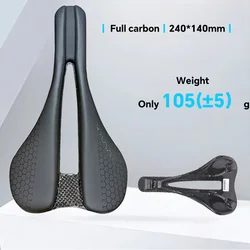 Ultralight  Full Carbon saddle Bicycle Saddle MTB,  Cycling Cushion Only 103g bicycle seat bicycle Bicycle Accessories