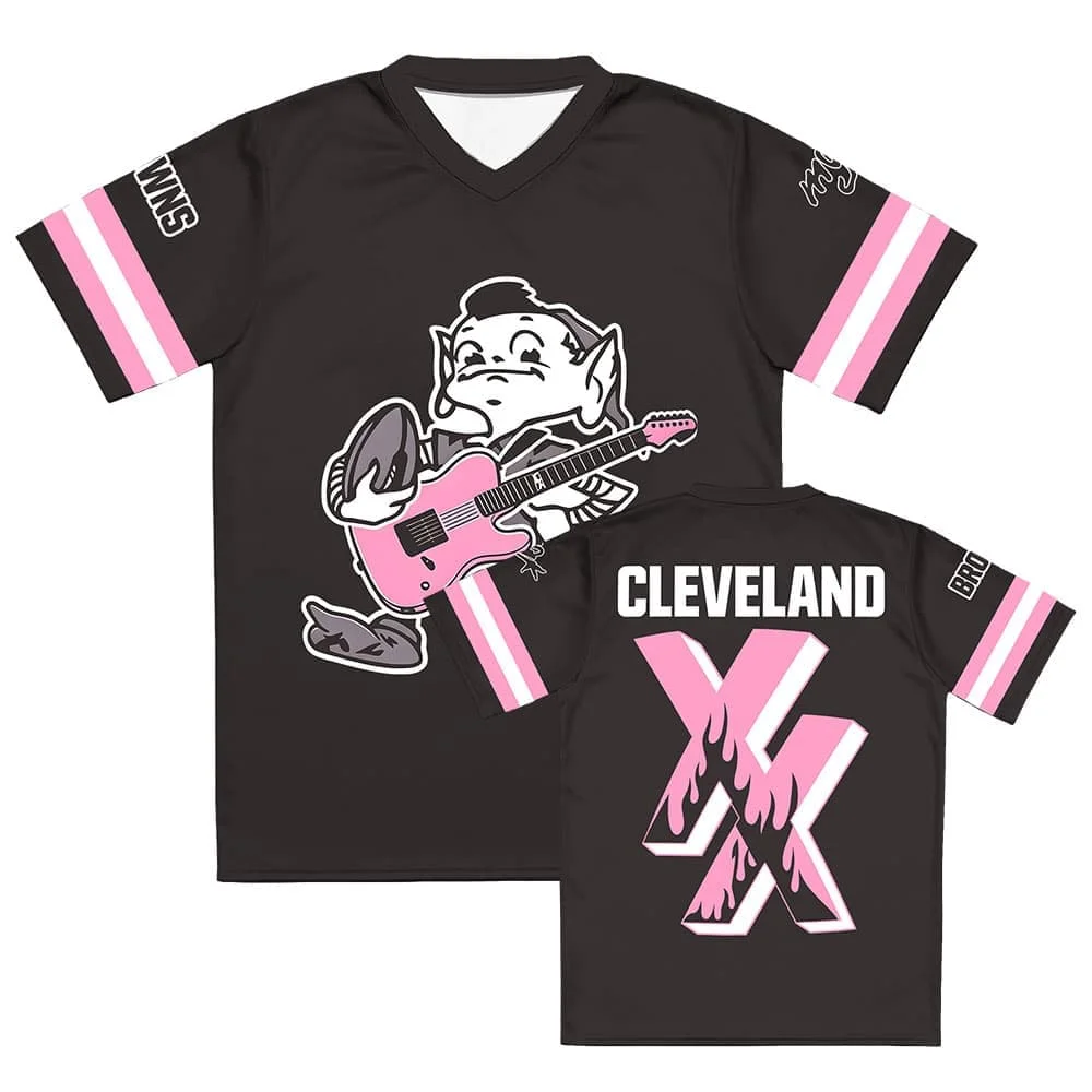 Herren Damen Fußball-T-Shirt Machine Gun Kelly Mgk Jersey Sommer Kurzarm Unisex Streetwear Locker Lässiges Design Grafik-Merch-Top – Detail 1