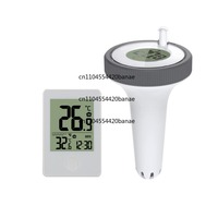 Pool Thermometer Pool Bathtub Thermometer Wireless Floating Indoor and Outdoor Thermometer