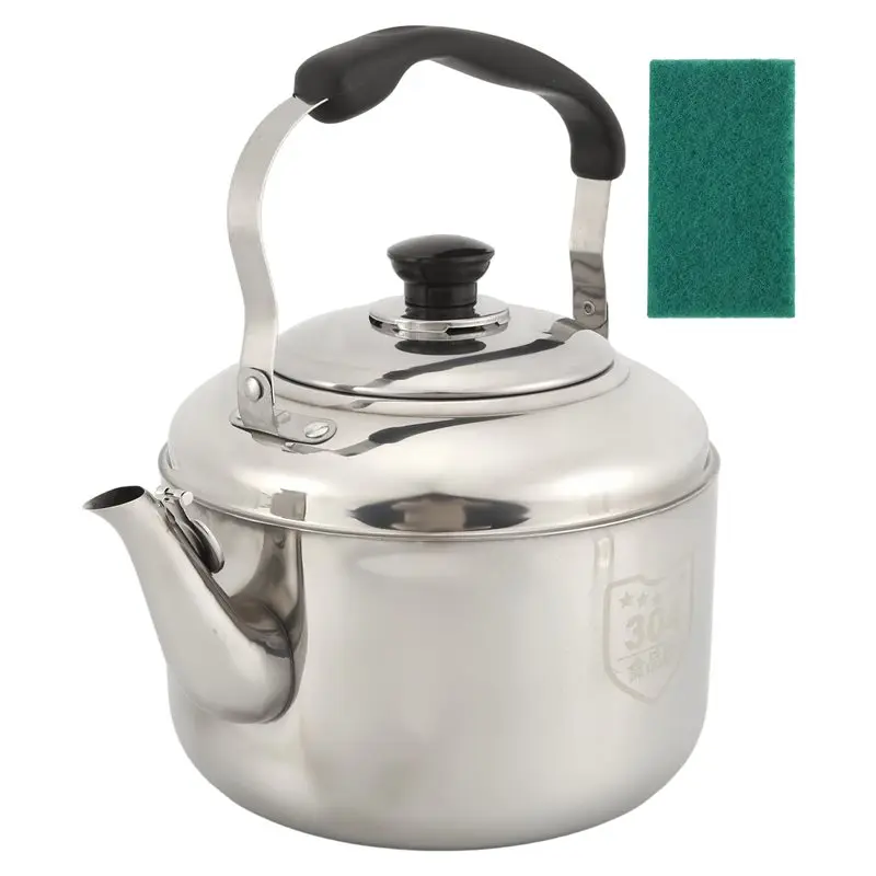 

【HIGH GRADE】304 Stainless Steel 3L Kettle For Home - Large Capacity With Audible Boil Signal