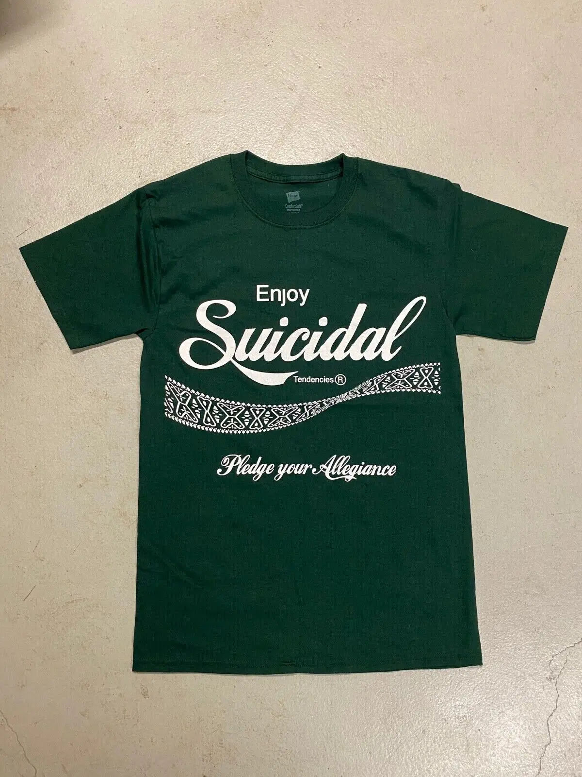 Brand New Suicidal Tendencies Enjoy ST, Dark Green, Small T-shirt