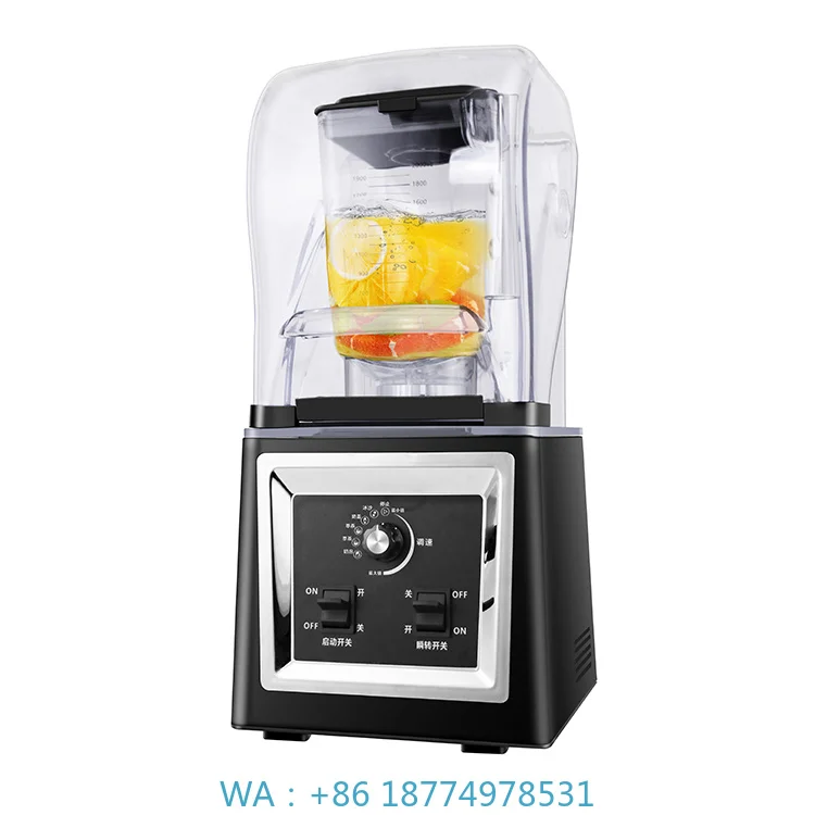 Commercial Grade High Speed Beverage Mixing Station Equipped With Quiet Shield