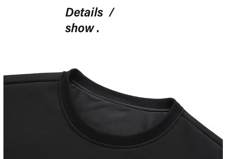 New 7-Zone Heating Intelligent Temperature Control Electric Round Neck Hoodie Men'S Autumn Winter Casual Thick Warm Pullover Top