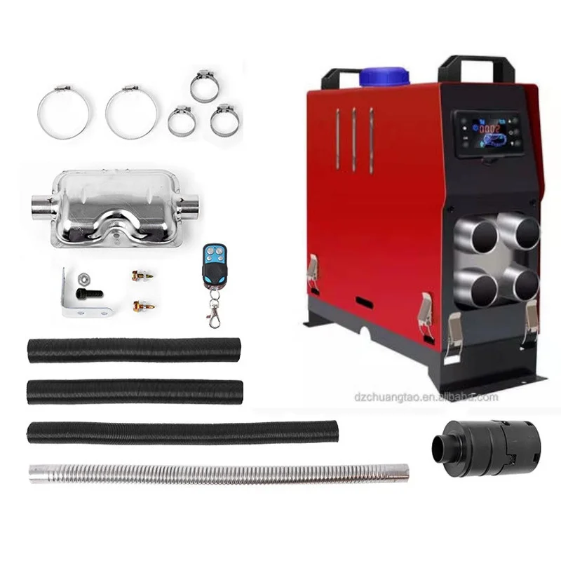 سخان ديزل معدني عالي الجودة DC12V 5KW مع عناصر جرد