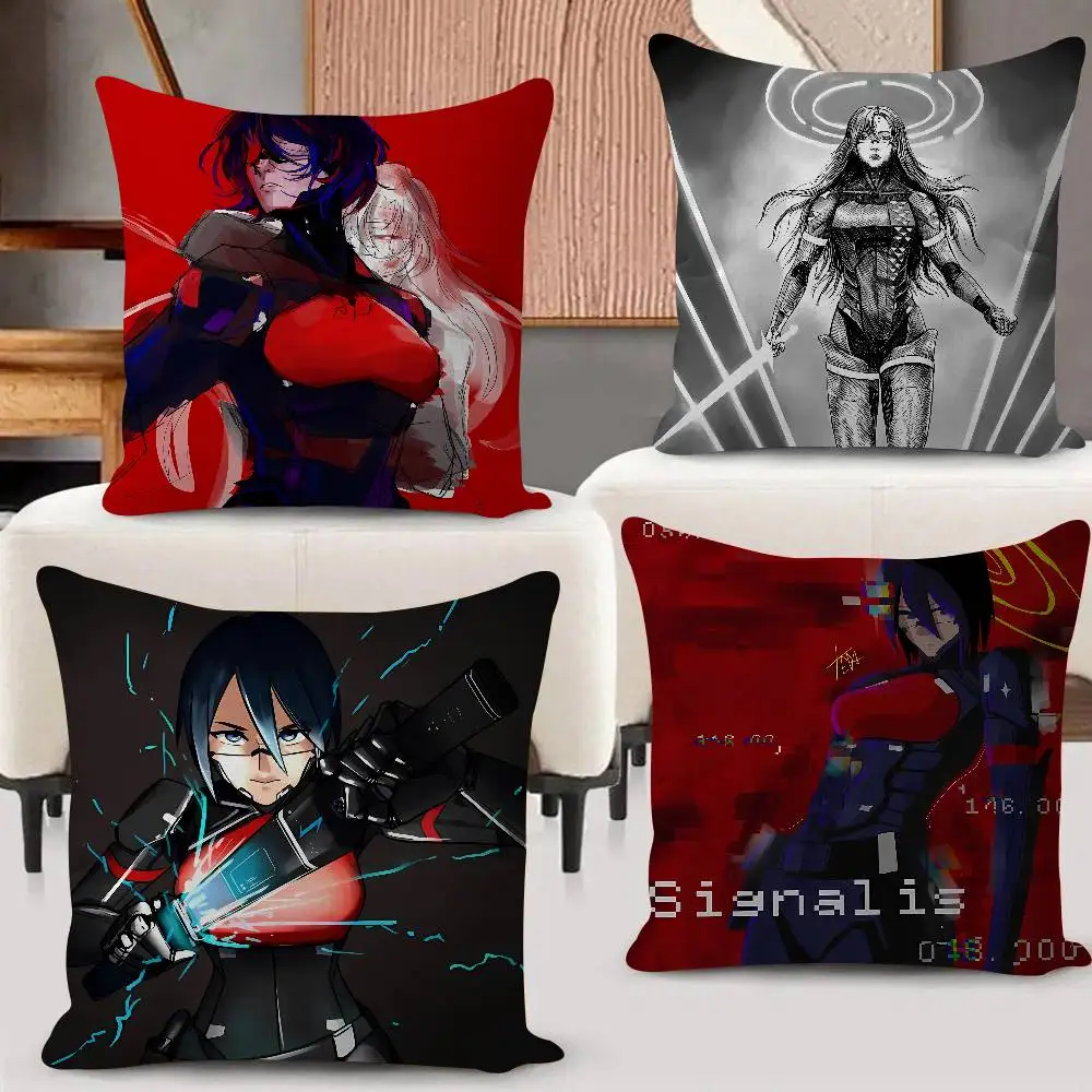 S-Signalis Pillow Dust Cover Bedroom Kids Party Decoration Pillowcase Birthday Children Gift