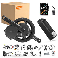 [EU Direct] BAFANG 750W Mid Drive Kit,Mid Drive Ebike Conversion Kit Brushless Upgraded Motor with Battery & Display Chainring