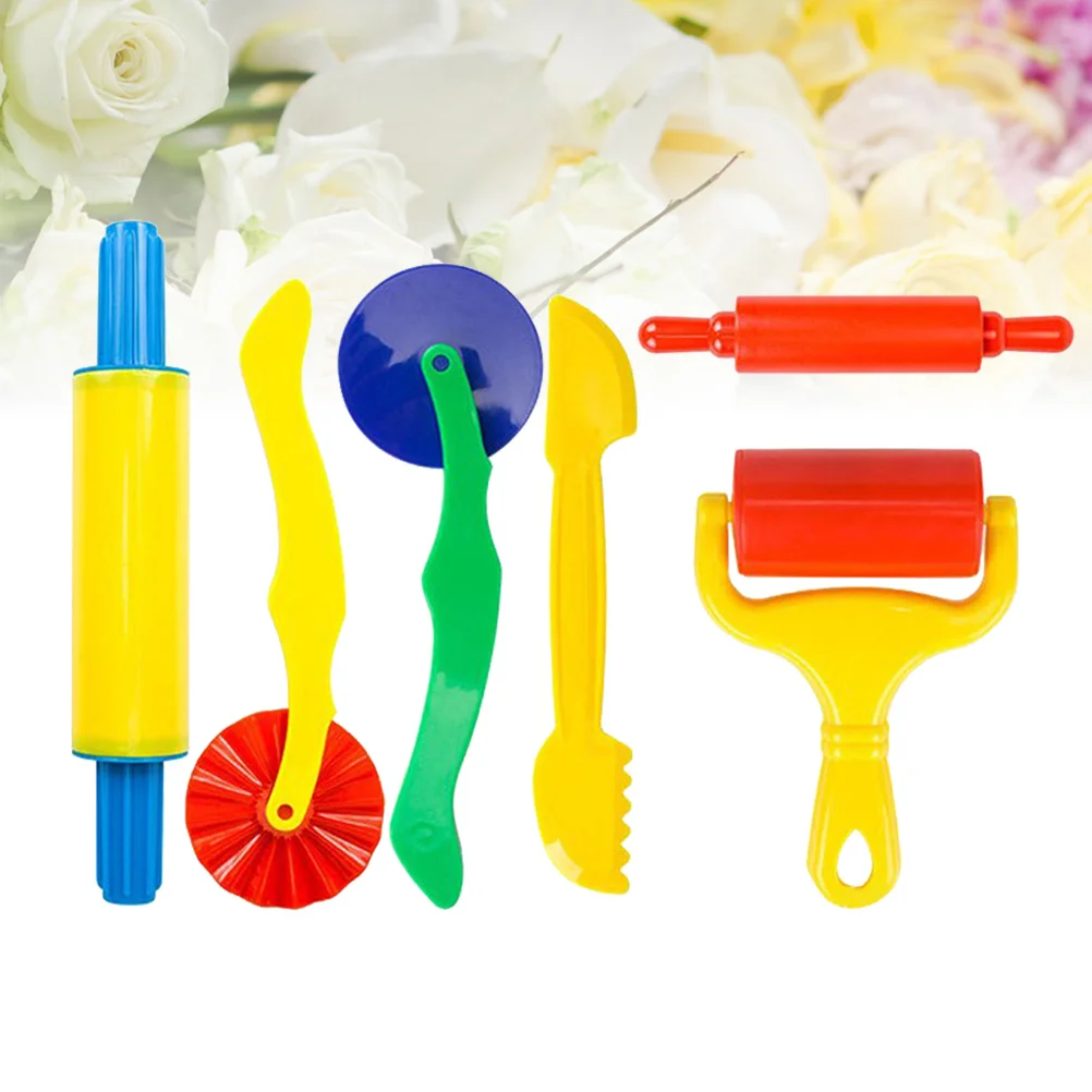21 pièces bricolage couleur boue pâte à modeler moule ensemble forte pâte outils Kit pâte à modeler outils pour enfants jeu créatif utilisation en classe