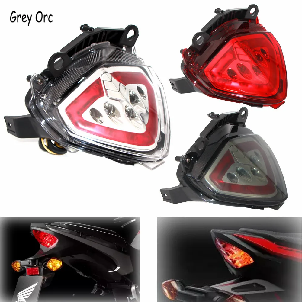 

Motorcycle Rear LED Taillight for Honda Cb400x CBR-500 CBR500 2013 2014 Cbr400r Brake Turn Signals Integrated Lamp