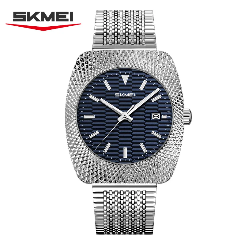 SKMEI 9417 Herrenuhr Wasserdicht Neue Mode Business-Uhr Edelstahluhr für Männer Casual Quarzuhren Männliche Sportuhr Reloj