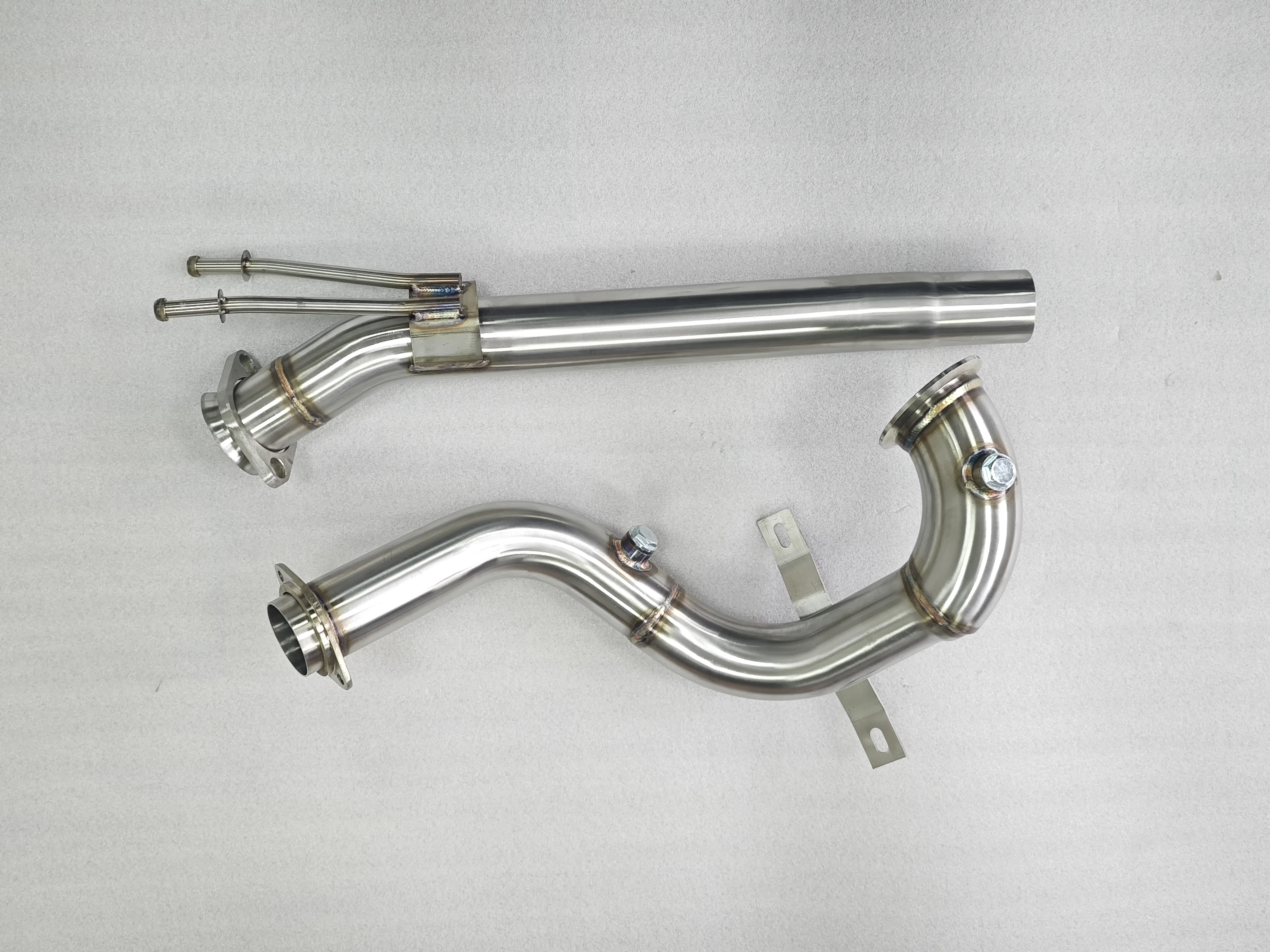 Stainless Steel DPF Exhaust Decat Downpipe for  V W Polo 6R 1.4 TSi (140BHP) 2009-2017
