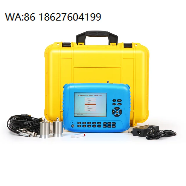 Ultrasonic Pile Integrity Tester Concrete Echo Testing Device Civil Engineering Measuring Tool