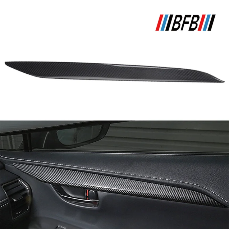 

For LEXUS NX200/300 Real Dry Carbon Fiber Inner Door Edge Trim Shell Cover Protection Panel Interior Modification Accessories