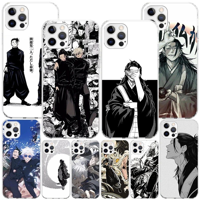 Jujusu Kaisen Geto Suguru Phone Case For iPhone 16 Pro Max 15 + 14 Plus 11 12 13 Mini Xs X XR 7 8 SE Personalized Gift Print Cov