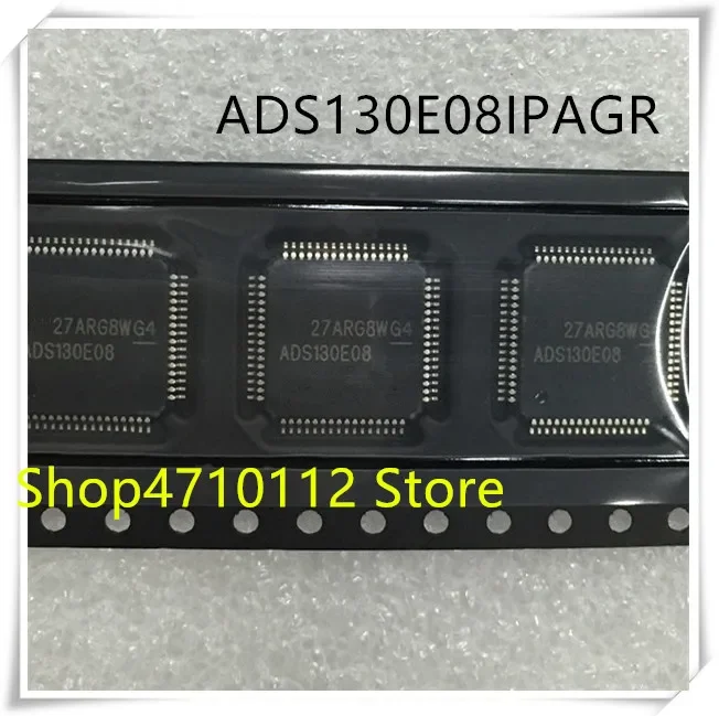 NEW 1PCS/LOT  ADS130E08IPAGR ADS130E08IPAG ADS130E08 TQFP-64 IC