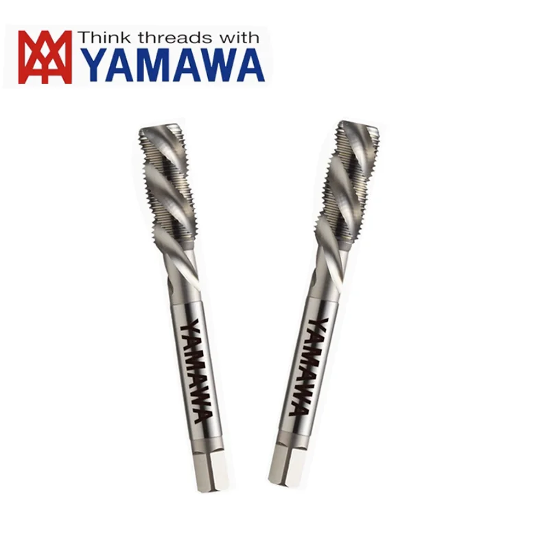 Janpan YAMAWA 1PCS HSSE Left Hand Spiral Fluted Tap M2 M2.3 M2.5 M3 M4 M5 M6 M8 M10 M12 Machine Screw Thread Taps