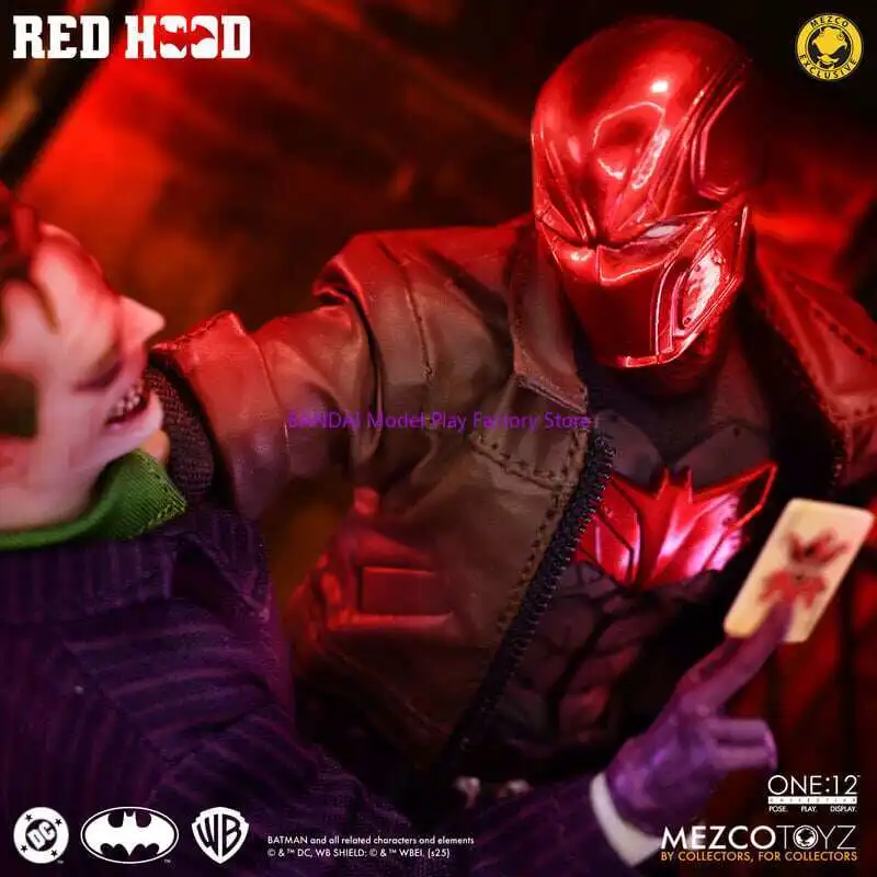 1/12 Scale Authentic Mezco 76224 Red Hood Ant-Man Action Figure Seven Inches Batman Police Officer Statue Collectible Toy Gift - view 2