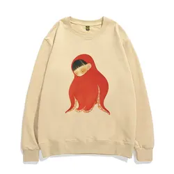 Yoshitomo-traje de pulpo Nara para hombre y mujer, sudadera con estampado artístico de bebé, Jersey informal de gran tamaño, chándal masculino de dibujos animados