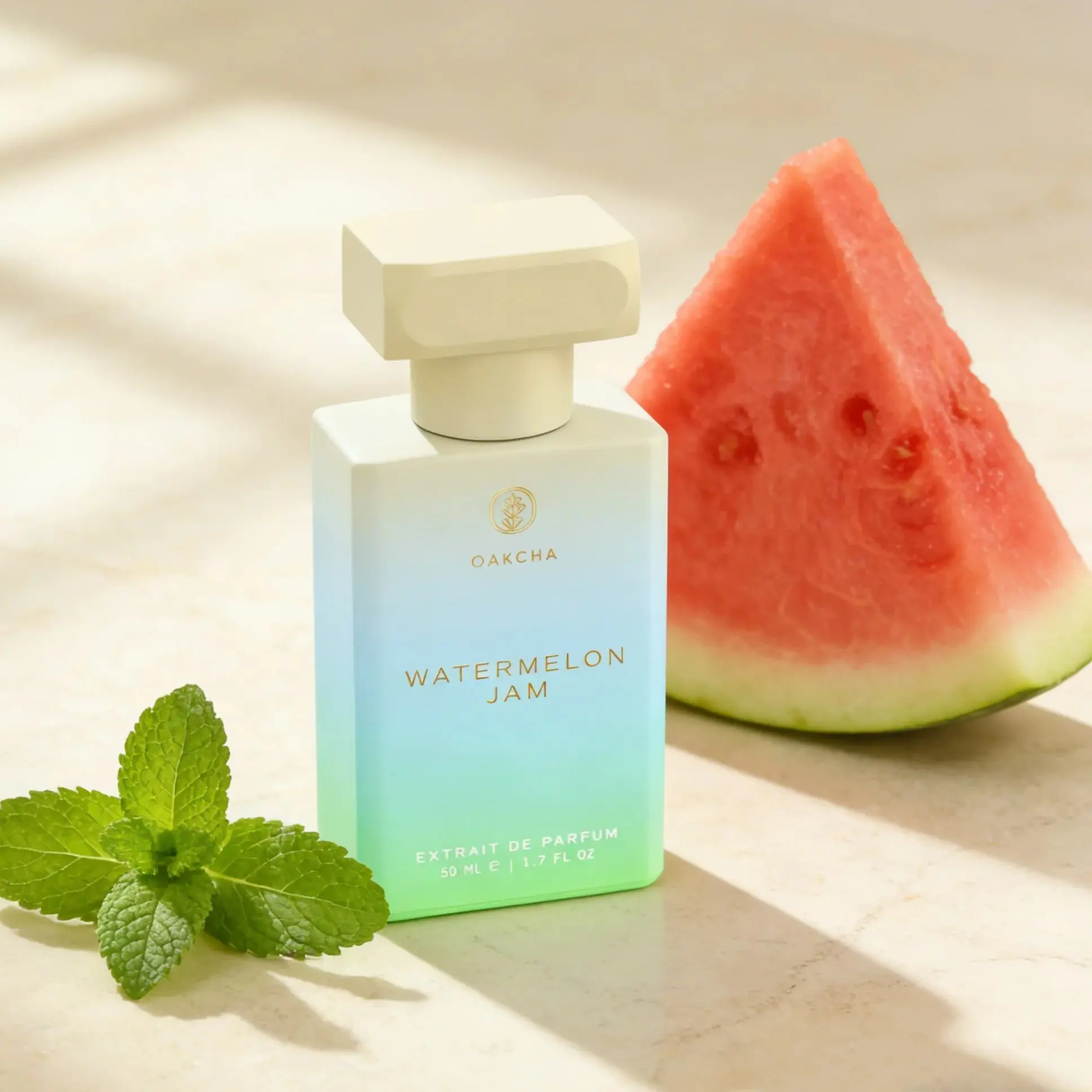 

Oakcha Watermelon Jam Extrait de Parfum 1.7 Oz 50ml Candy Collection Fresh Watermelon Sugar Fragrance Unisex Vegan Perfume