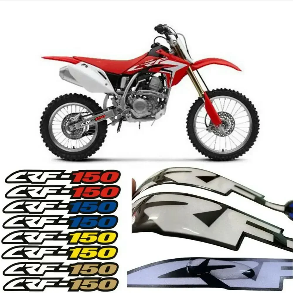 3D Swing Arm Chain Drive Box Stickers Motorcycle Decorate Reflective Decal For HONDA CRF150F CRF150R CRF150RB CRF 150F 150R RB