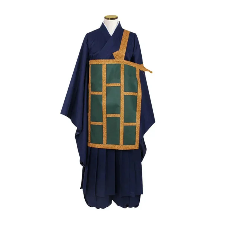2025 Nuovo Anime Jujutsu Kaisen Suguru Geto Costume Cosplay Parrucca Kimono Nero Blu Uniforme scolastica giapponese Halloween ❤ ❤   $zz