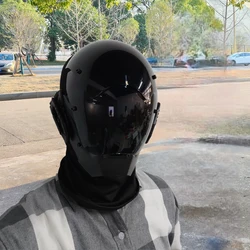 Personalized Black Cyberpunk Mask Cosplay Mechanical Sci-fi Gear Cyberpunk Helmet Mechanical