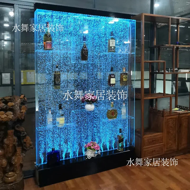 Custom. [Simple Installation] Customized Curtain Wall Screen Dance Bubble Wall Hallway Partition Acrylic Fish