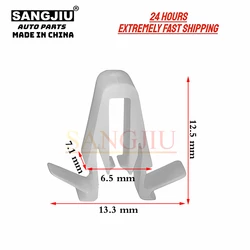 20 pezzi compatibili con le clip per guarnire la porta Toyota Tundra 67771-58010